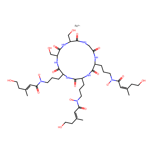 Ferrirhodin structure