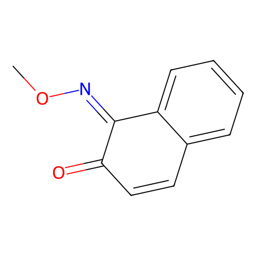 1-Methoxyiminonaphthalen-2-one structure