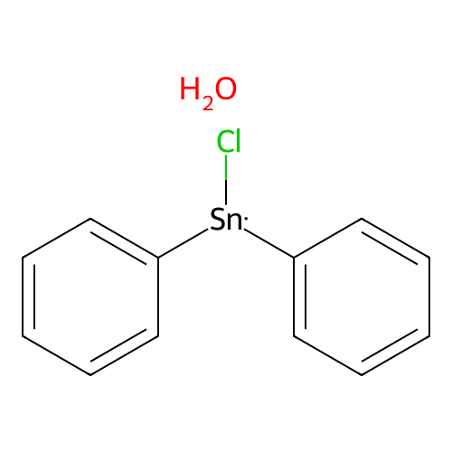 Stannane, chlorohydroxydiphenyl- structure