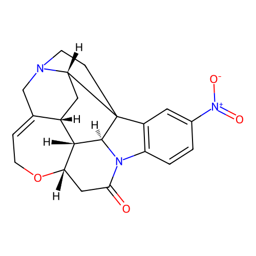 2-Nitrostrychnidin-10-one structure