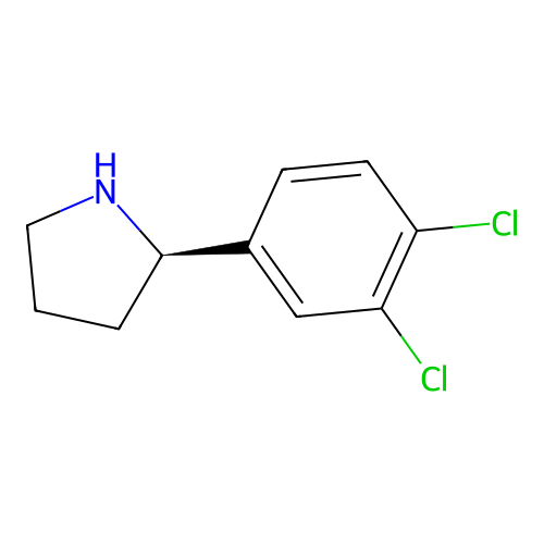(R)-2-(3,4-Dichlorophenyl)pyrrolidine structure