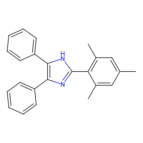 2-Mesityl-4,5-diphenyl-1H-imidazole structure