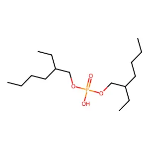 Bis(2-ethylhexyl) phosphate structure