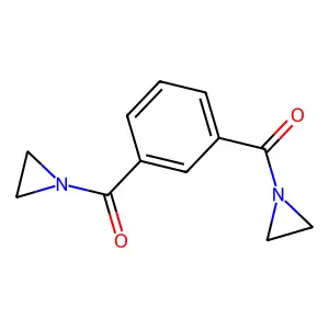 [3-(Aziridine-1-carbonyl)phenyl]-(aziridin-1-yl)methanone structure