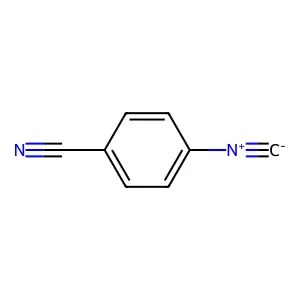 4-Isocyanobenzonitrile structure