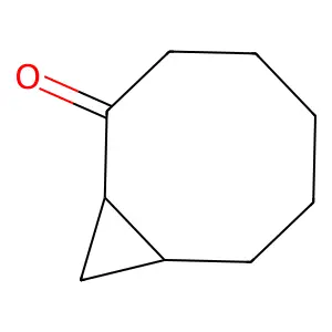 Bicyclo(6.1.0)nonan-2-one structure