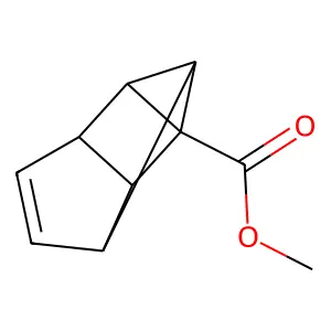 Methyl tetracyclo(3.3.0.02,4.03,8)oct-6-ene-2-carboxylate structure