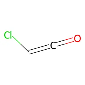 Chloroketene structure