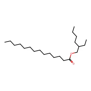 2-Ethylhexyl myristate structure