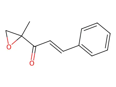 1-(2-Methyloxiran-2-yl)-3-phenylprop-2-en-1-one structure