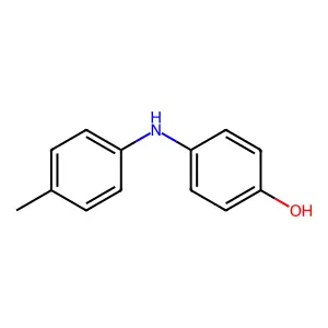 4-Hydroxy-4'-methyldiphenylamine structure