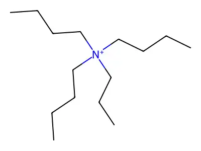 1-Butanaminium, N,N-dibutyl-N-propyl- structure