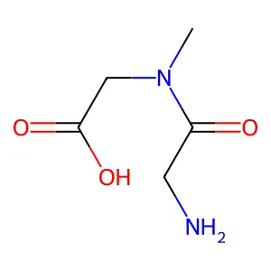 Glycylsarcosine structure