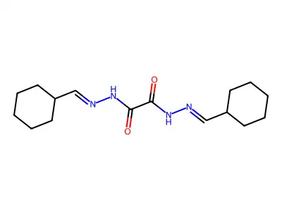 N,N'-双(环己基亚甲基氨基)草酰胺 structure