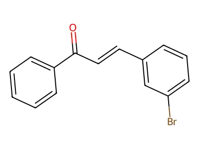 3-Bromobenzalacetophenone structure