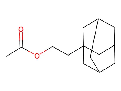 2-(Adamantan-1-yl)ethyl acetate structure