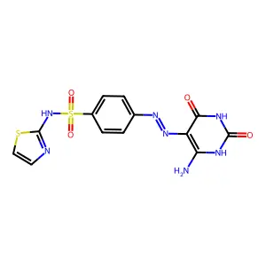 4-[(2Z)-2-(4-amino-2,6-dioxopyrimidin-5-ylidene)hydrazinyl]- structure