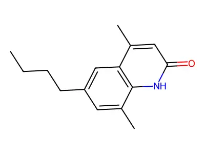 6-Butyl-4,8-dimethyl-2(1H)-quinolinone structure