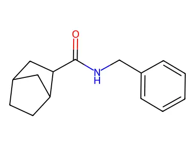 N-benzylbicyclo[2.2.1]heptane-2-carboxamide structure
