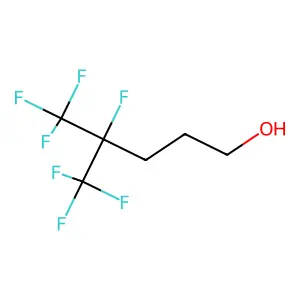 3-(Perfluoroisopropyl)propanol structure