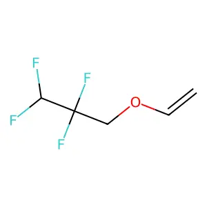 1,1,2,2-Tetrafluoro-3-(vinyloxy)propane structure