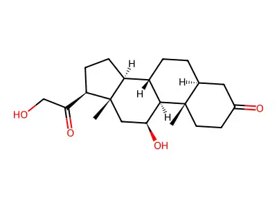 5α-二氢皮质酮 structure
