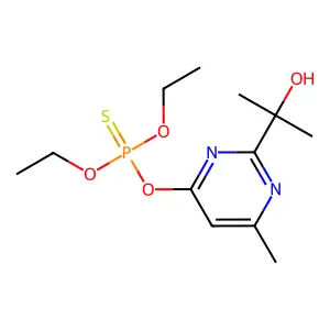 Hydroxydiazinon structure