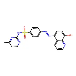 N-(4-methylpyrimidin-2-yl)-4-[(2E)-2-(8-oxoquinolin-5-yliden structure