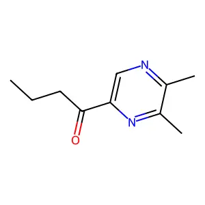 1-(5,6-Dimethylpyrazin-2-yl)butan-1-one structure