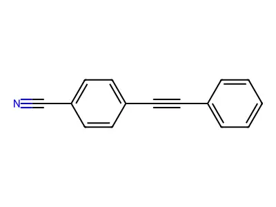 4-(2-Phenyleth-1-ynyl)benzonitrile structure