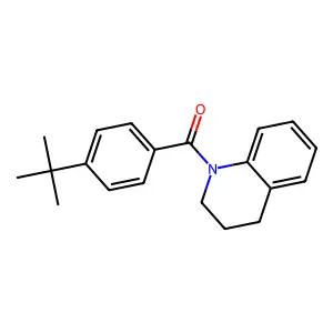 1-(4-Tert-butylbenzoyl)-1,2,3,4-tetrahydroquinoline structure