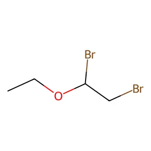 Ethane, 1,2-dibromo-1-ethoxy- structure