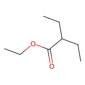 Ethyl 2-ethylbutyrate structure
