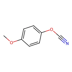 4-Methoxyphenol cyanate ester structure