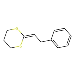 2-(2-Phenylethylidene)-1,3-dithiane structure