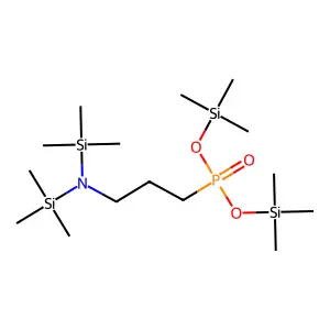 [3-[Bis amino]propyl]phosphonicacidbis ester structure