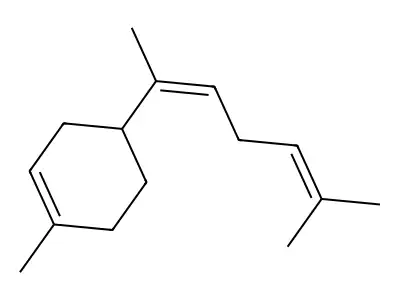 (Z)-alpha-Bisabolene structure