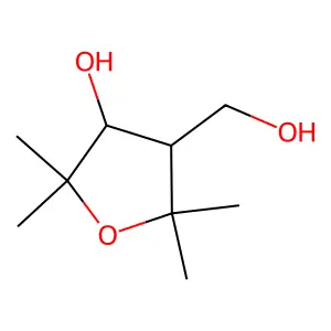 3-Furanmethanol, tetrahydro-4-hydroxy-2,2,5,5-tetramethyl- structure