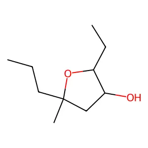 1,4-Anhydro-3,5-dideoxy-1-ethyl-4-propylpentitol structure