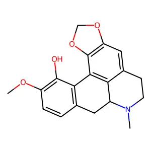 空褐麟碱 structure
