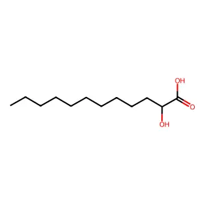 羟基月桂酸 structure