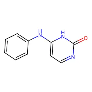 4-Phenylaminocytosine structure