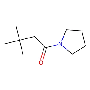3,3-Dimethyl-1-(pyrrolidin-1-yl)butan-1-one structure