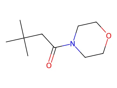 3,3-Dimethyl-1-(morpholin-4-yl)butan-1-one structure