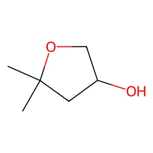 5,5-Dimethyloxolan-3-ol structure