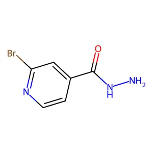2-Bromoisonicotinohydrazide structure