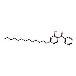 4-Dodecyloxy-2-hydroxybenzophenone structure