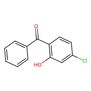 2-Benzoyl-5-chlorophenol structure