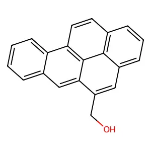 Benzo(a)pyrene-5-methanol structure