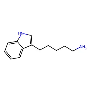 5-(1H-吲哚-3-基)戊-1-胺 structure